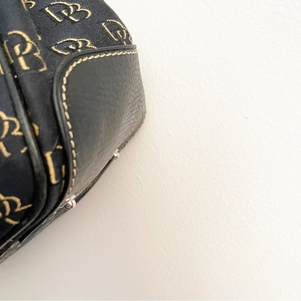 Dooney & Bourke Black Signature Print Purse - Picture 6 of 15